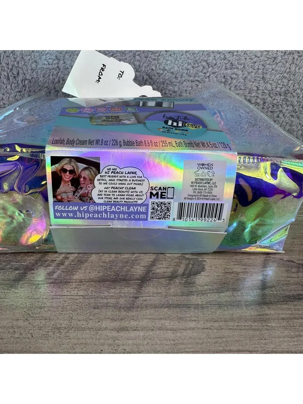 hi by Peach Layne Hi Tide Bath Gift Bag Set Clean Beauty